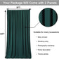 CORTINAS: 5 PIES X  10 PIES,