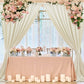 CORTINAS: 5 PIES X  10 PIES,