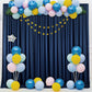 CORTINAS: 5 PIES X  10 PIES,