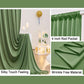 CORTINAS: 5 PIES X  10 PIES,