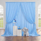 CORTINAS: 5 PIES X  10 PIES,
