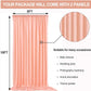 CORTINAS: 5 PIES X  10 PIES,