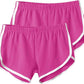 SHORTS CORTOS DEPORTIVOS PARA MUJER ( 6 PIESAS )