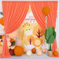 CORTINAS: 5 PIES X  10 PIES,