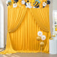 CORTINAS: 5 PIES X  10 PIES,